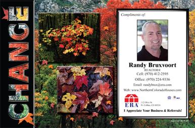 Motivational Monthly Postcard sample design