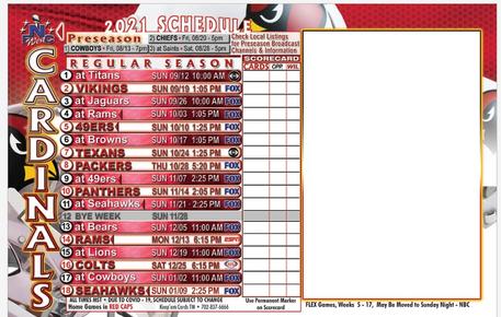 Phoenix Keep'em Card monthly postcard design - 2021 design