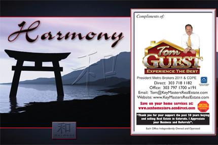 Motivational Monthly Postcard sample design