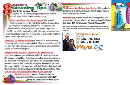 Wardley Real Estate monthly Keep'em Card design - April 2020