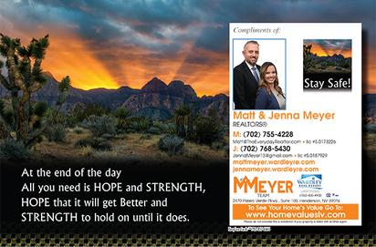 Wardley Real Estate monthly Keep'em Card design - May 2020