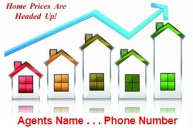 Home value postcard design sample