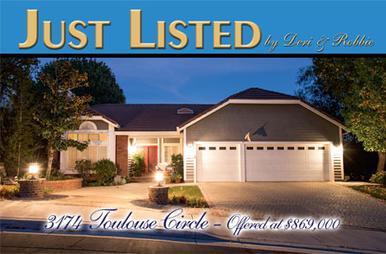 Just Listed Postcard sample design